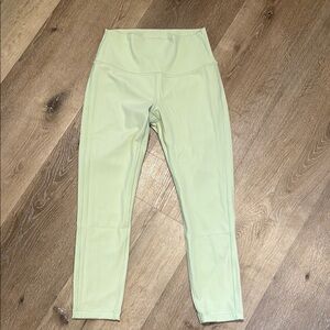 Lululemon Light Green High-Waisted Leggings